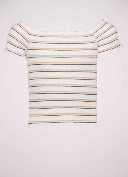 T-shirt blanc GARCIA pour fille