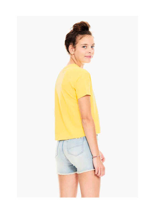 T-shirt jaune GARCIA fille