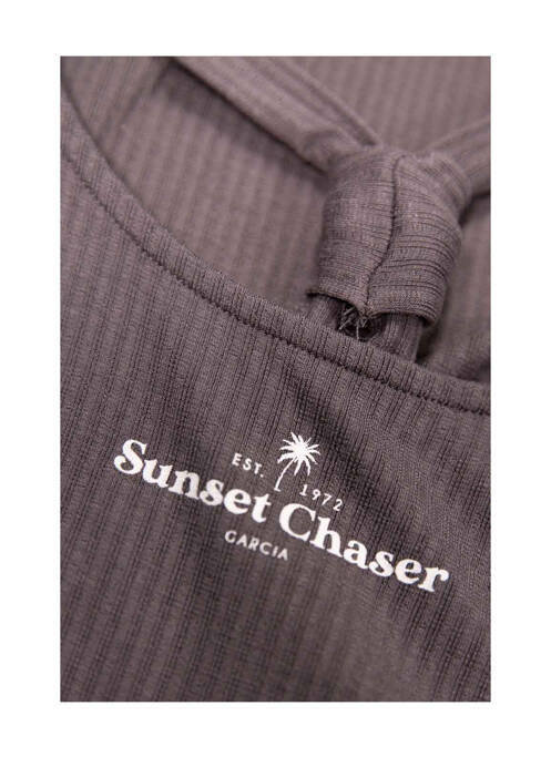 Robe courte gris GARCIA pour fille