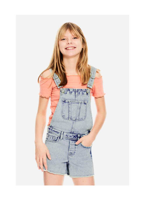 Combishort bleu GARCIA pour fille