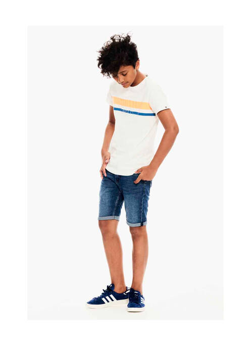 T-shirt blanc GARCIA pour garçon