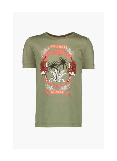 T-shirt vert GARCIA pour fille