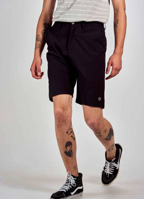 Short noir CYCLO CLUB MARCEL  pour homme