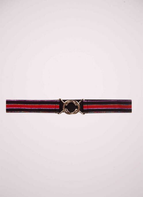 Ceinture rouge CLOUDS OF FASHION pour femme