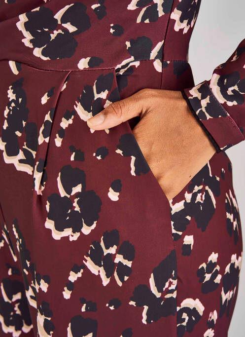 Combi-pantalon rouge CLOUDS OF FASHION pour femme