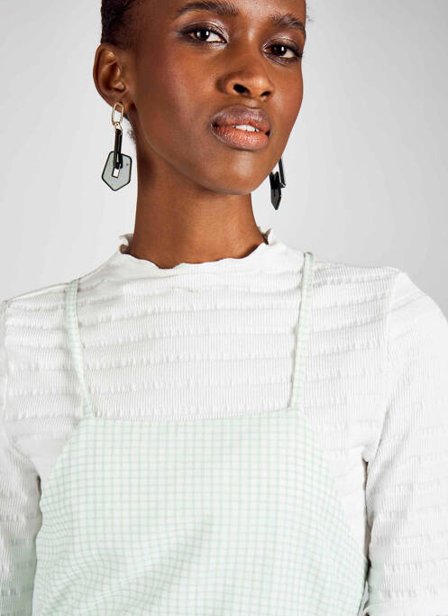 Robe mi-longue vert CLOUDS OF FASHION pour femme