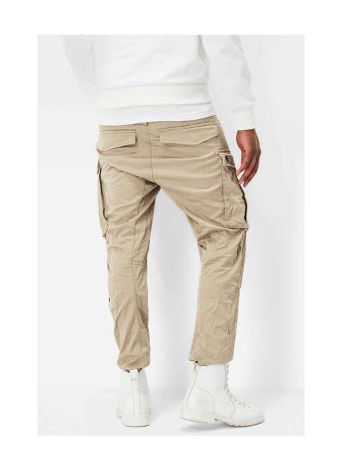 Pantalon cargo beige G STAR pour homme