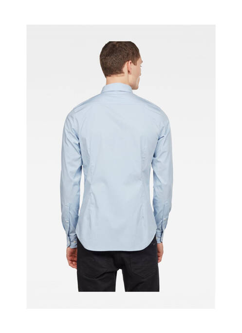 Chemise manches longues bleu G STAR pour homme