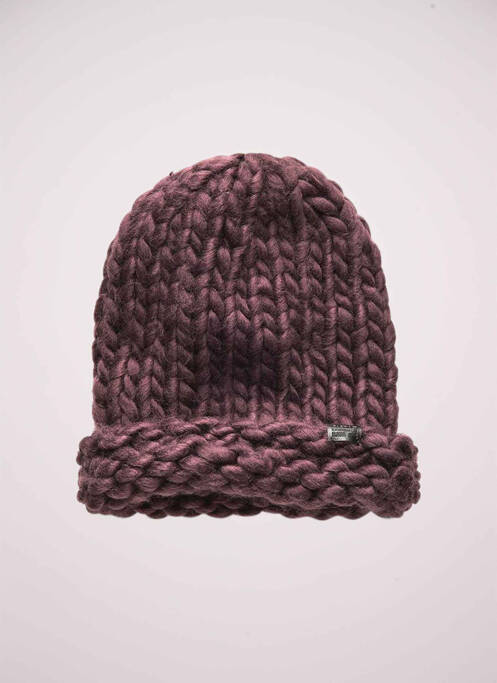 Bonnet violet G STAR pour femme