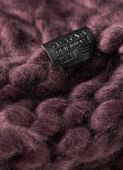 Bonnet violet G STAR pour femme