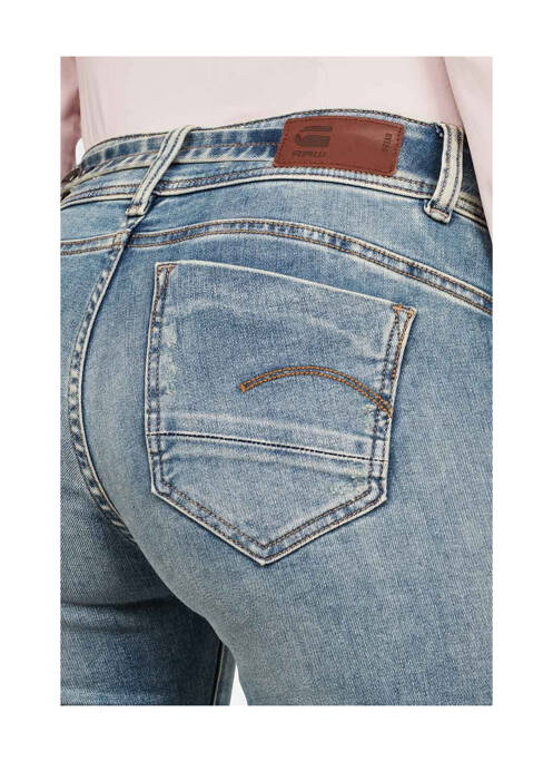 Jeans coupe droite bleu G STAR pour femme