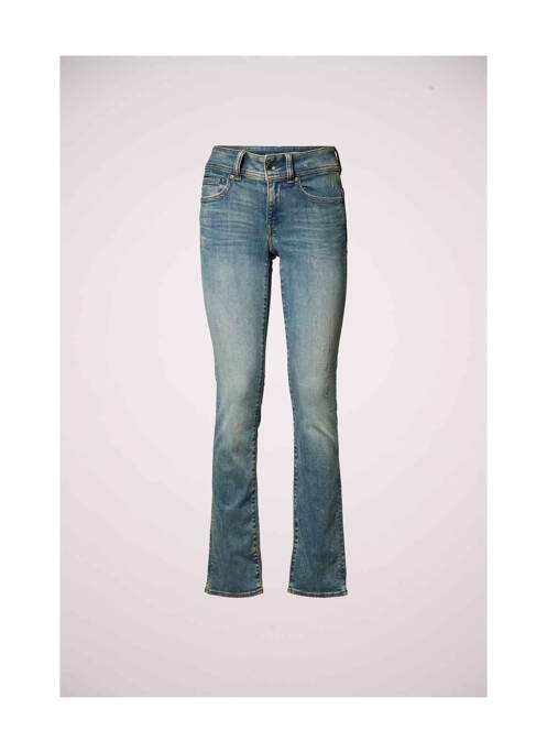 Jeans coupe droite bleu G STAR pour femme