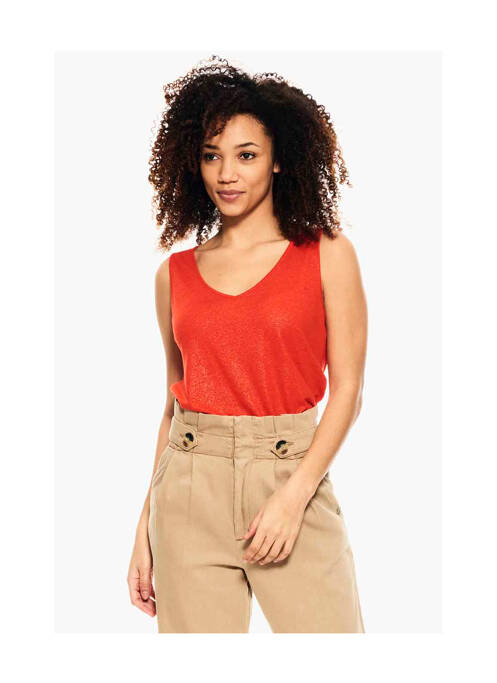 Débardeur rouge GARCIA femme