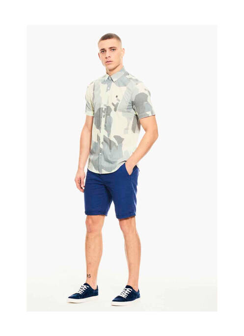 Bermuda bleu GARCIA pour homme