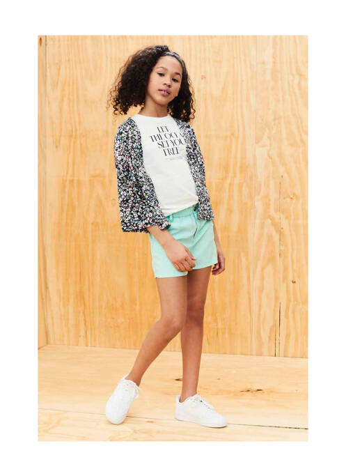 Gilet manches courtes violet GARCIA pour fille