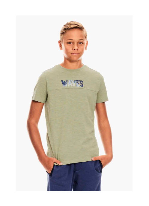 T-shirt vert GARCIA pour garçon