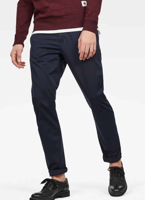 Pantalon chino bleu G STAR pour homme