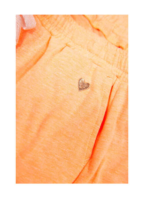 Short orange GARCIA pour fille