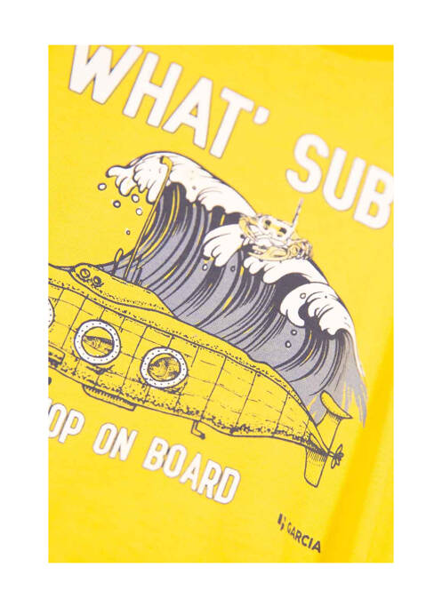 T-shirt jaune GARCIA garçon