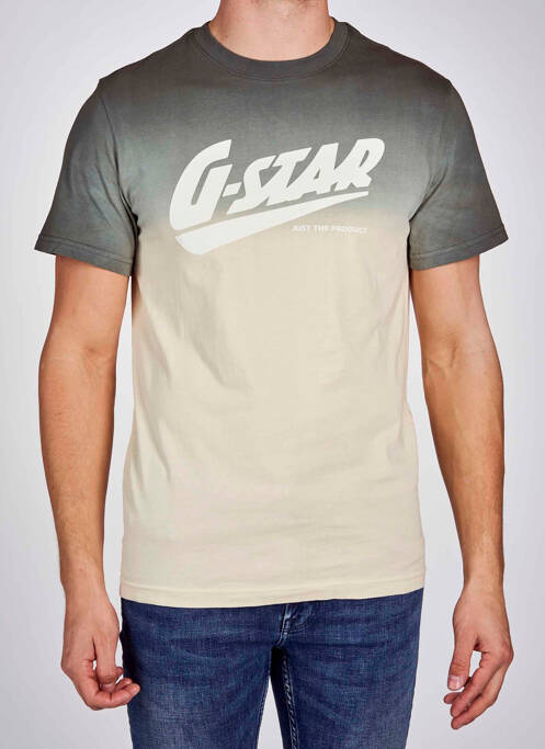 T-shirt vert G STAR pour homme