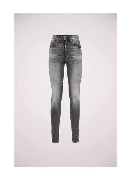 Jeans skinny gris G STAR pour femme