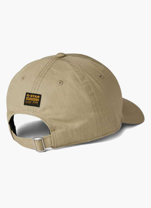 Casquette beige G STAR homme
