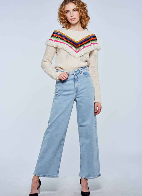Pull beige AMELIE & AMELIE pour femme
