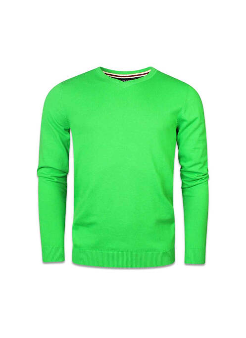 Pull vert BRUCE & BUTLER  pour homme