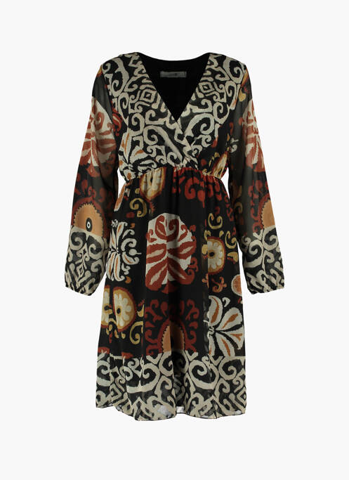 Robe courte marron HAILYS pour femme