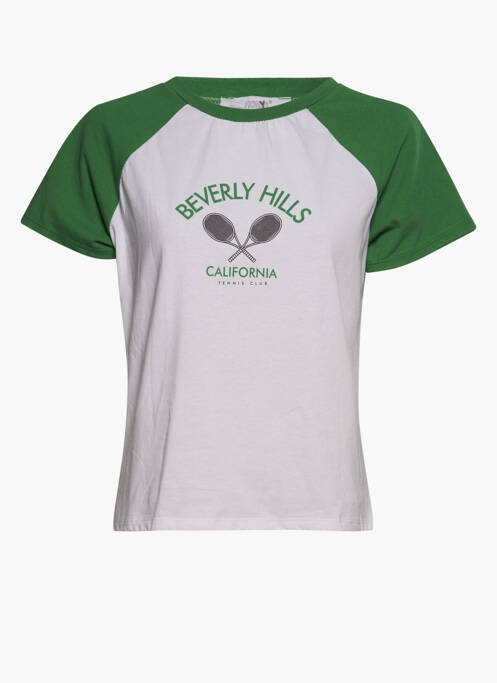 T-shirt vert HAILYS pour femme