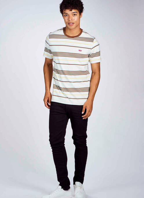 Jeans coupe slim noir DENIM PROJECT pour homme