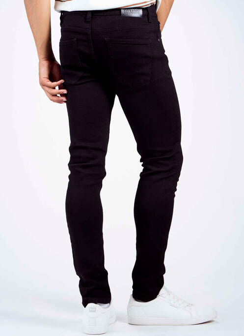 Jeans coupe slim noir DENIM PROJECT pour homme