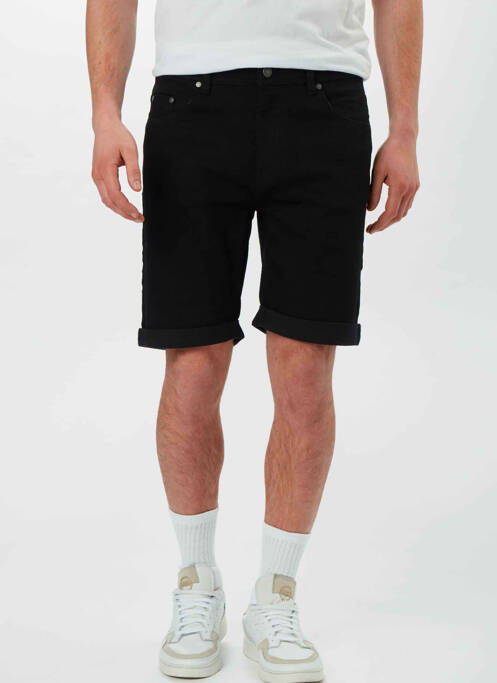 Short noir DENIM PROJECT pour homme