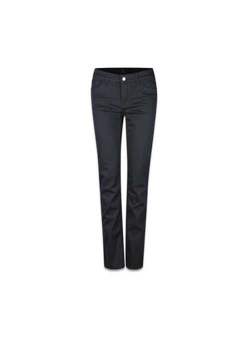Pantalon droit bleu MAC pour femme