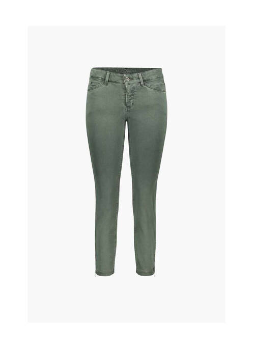 Jeans coupe slim vert MAC pour femme