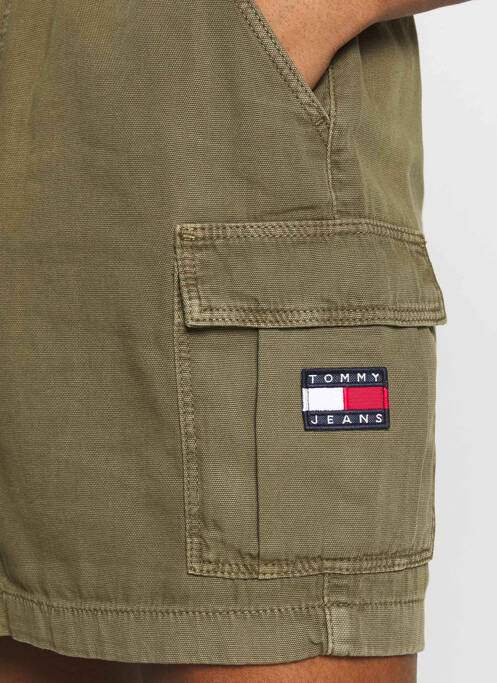 Jupe courte vert TOMMY HILFIGER pour femme