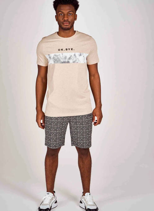 Short noir DYJCODE BY DENNIS PRAET  pour homme