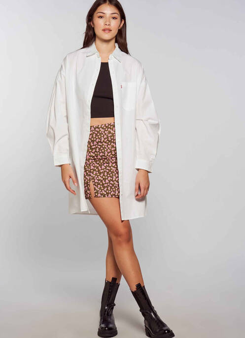 Jupe courte marron DAISY STREET femme