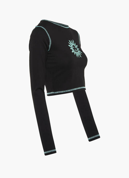 T-shirt noir DAISY STREET pour femme