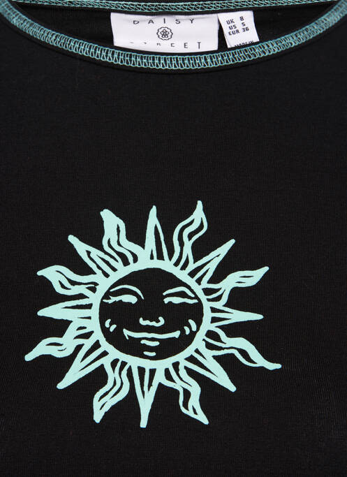 T-shirt noir DAISY STREET pour femme