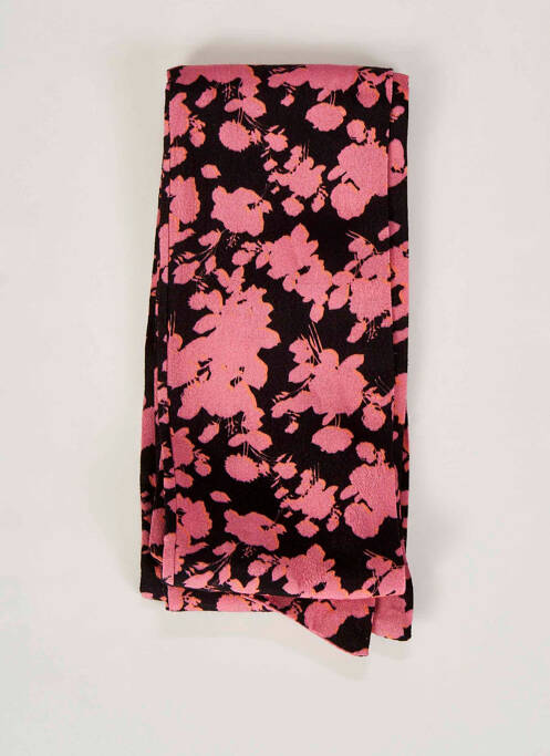 Foulard rose DEUX. BY ELINE DE MUNCK pour femme