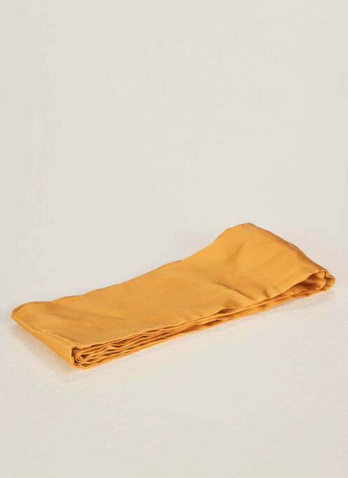 Foulard jaune DEUX. BY ELINE DE MUNCK pour femme