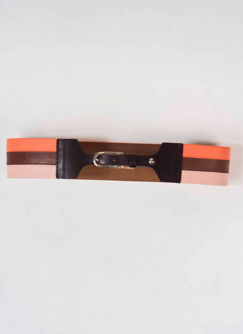 Ceinture marron DEUX. BY ELINE DE MUNCK pour femme