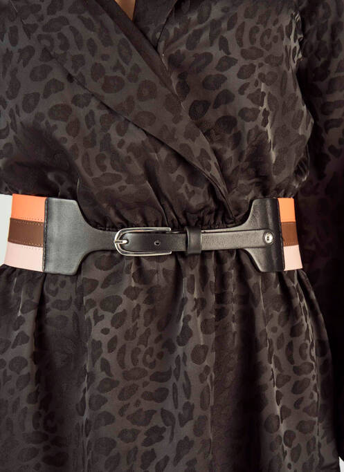 Ceinture marron DEUX. BY ELINE DE MUNCK pour femme