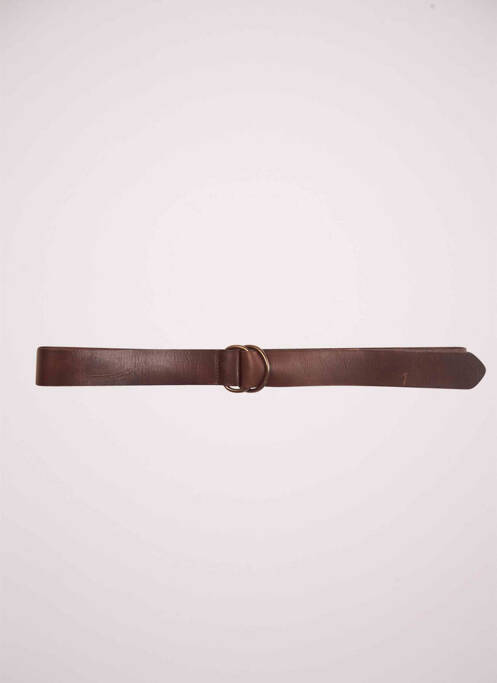 Ceinture marron DEUX. BY ELINE DE MUNCK pour femme