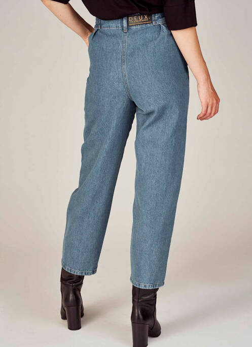 Jean coupe Mom bleu DEUX. BY ELINE DE MUNCK pour femme