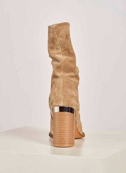 Bottines/Boots taupe DEUX. BY ELINE DE MUNCK femme