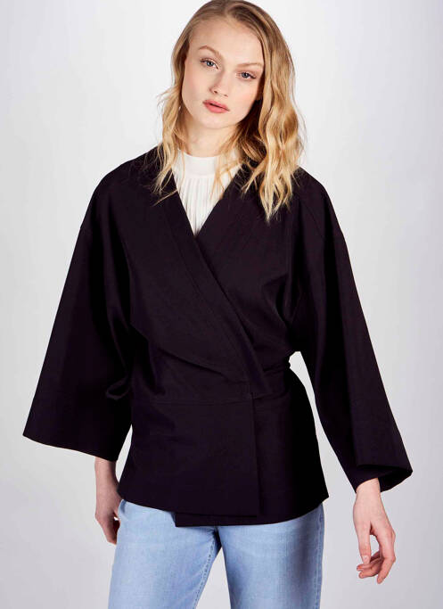 Blazer noir DEUX. BY ELINE DE MUNCK pour femme
