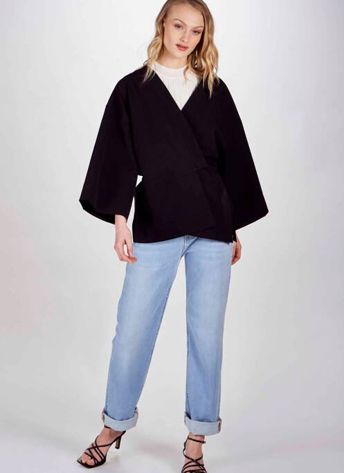 Blazer noir DEUX. BY ELINE DE MUNCK pour femme