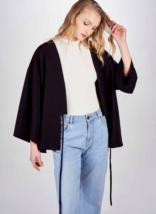 Blazer noir DEUX. BY ELINE DE MUNCK pour femme